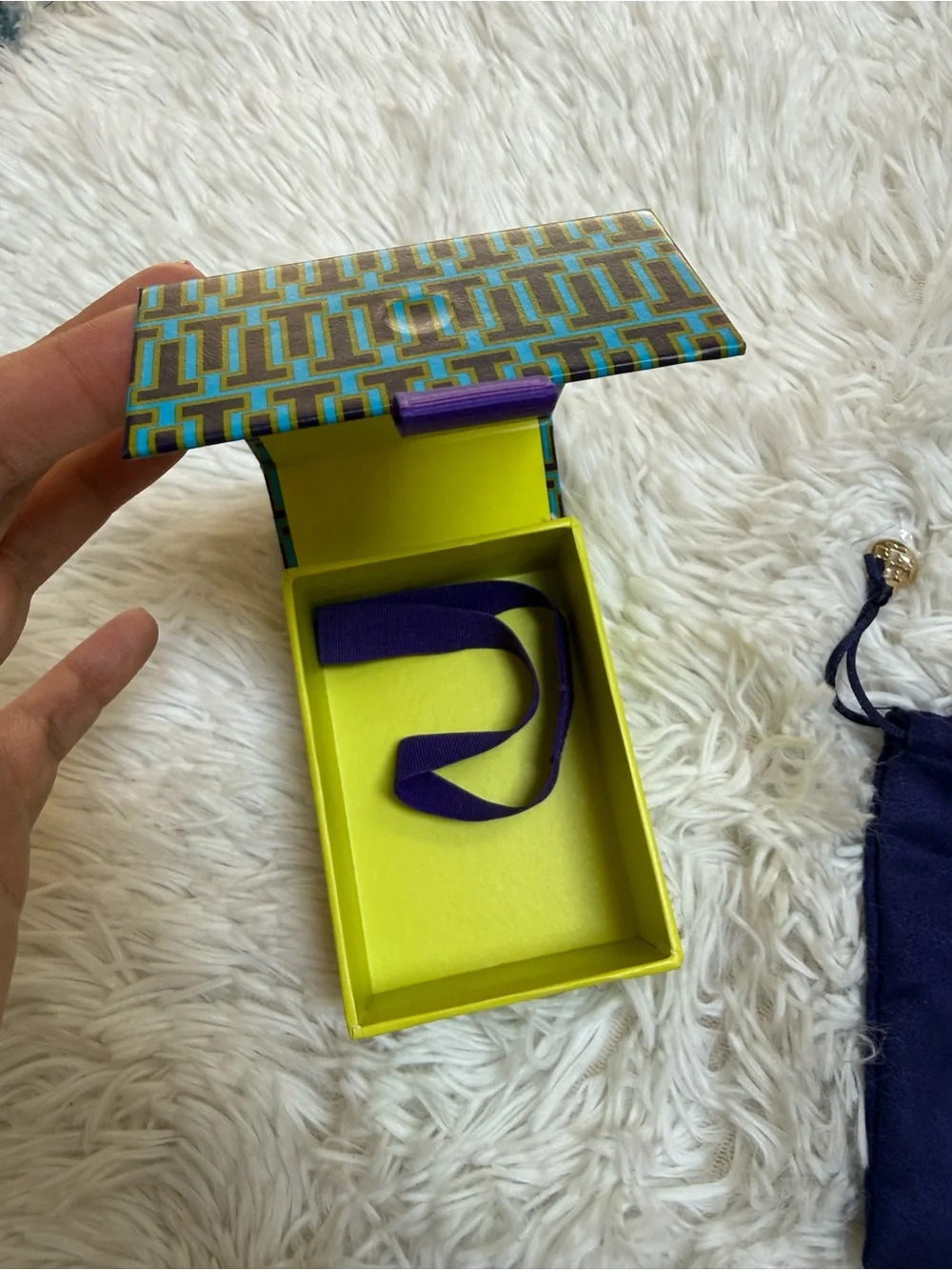 NWT Tory Burch Gold-Tone Logo Leather Bracelet